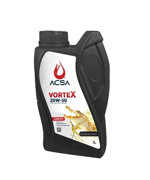 زيت فورتكس محرك بنزين 1لتر (20w-50) أكسا